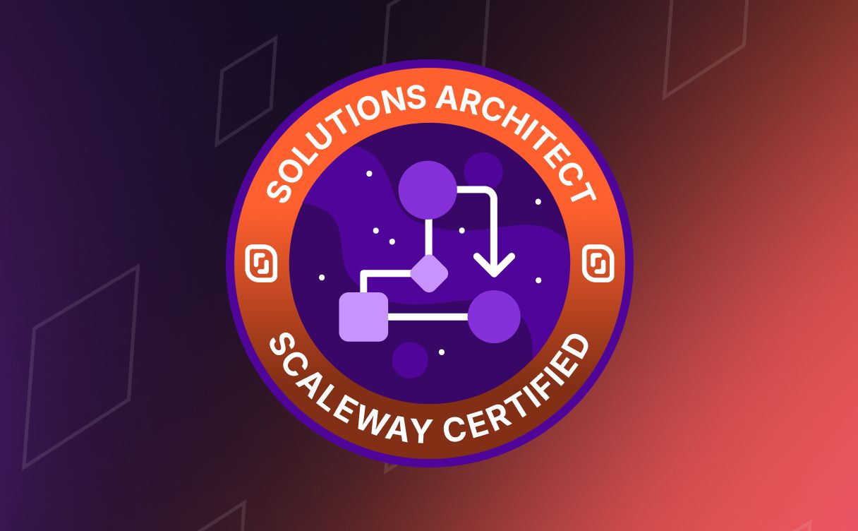 NEW Scaleway Professionnal : Solution Architect